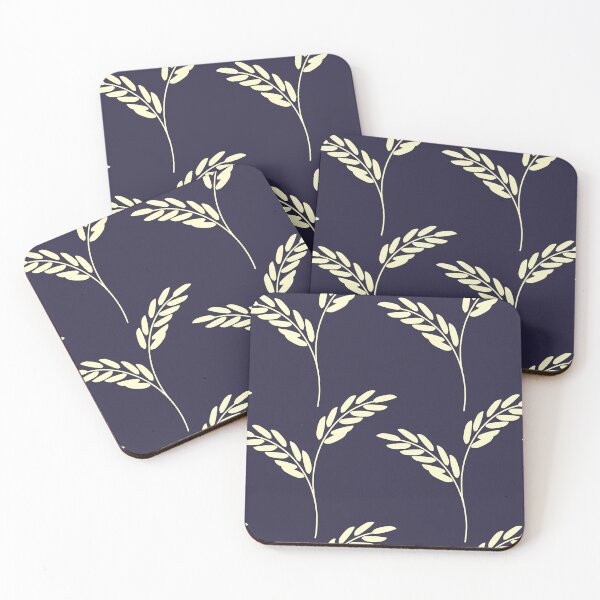 Item preview, Golden Rice Ear Seamless Repeating Pattern with Agricultural Harvest Grains designed and sold by Longsilp.