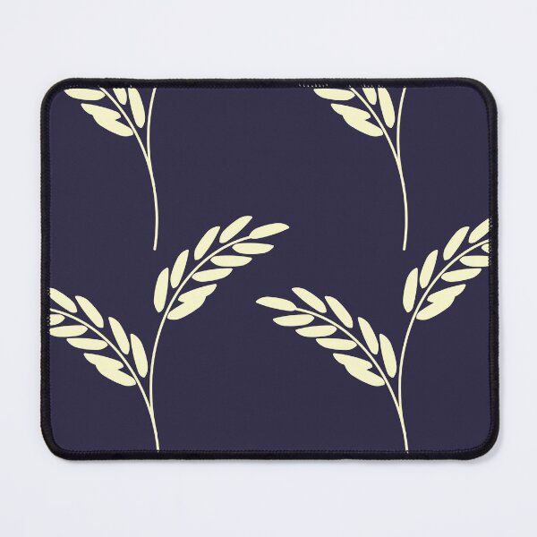 Item preview, Golden Rice Ear Seamless Repeating Pattern with Agricultural Harvest Grains designed and sold by Longsilp.