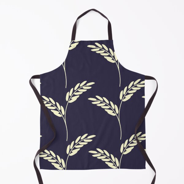 Item preview, Golden Rice Ear Seamless Repeating Pattern with Agricultural Harvest Grains designed and sold by Longsilp.