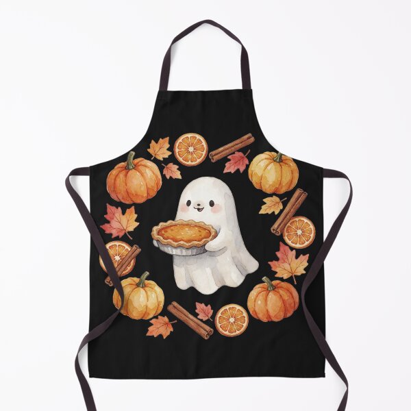 Item preview, Baking Ghost | Cozy Autumn Kitchen Magic designed and sold by AillustriaAK.