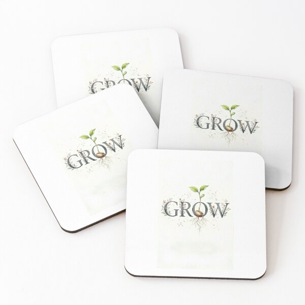 Item preview, BLOOM Watercolor Peony Floral Typography Wall Art designed and sold by Presshue.