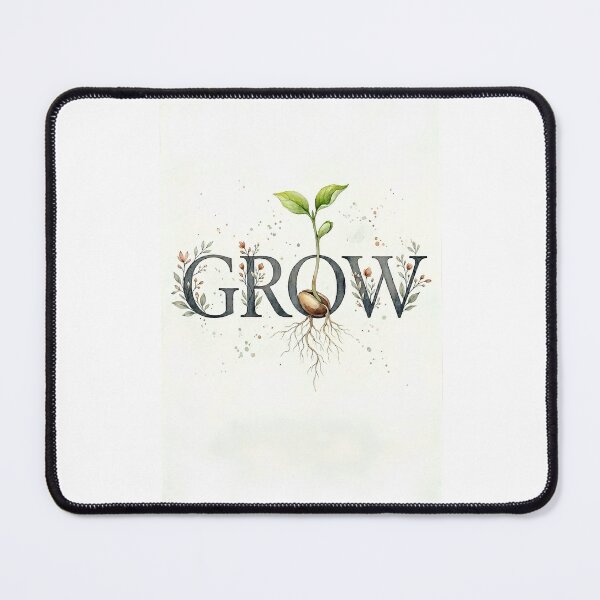 Item preview, BLOOM Watercolor Peony Floral Typography Wall Art designed and sold by Presshue.