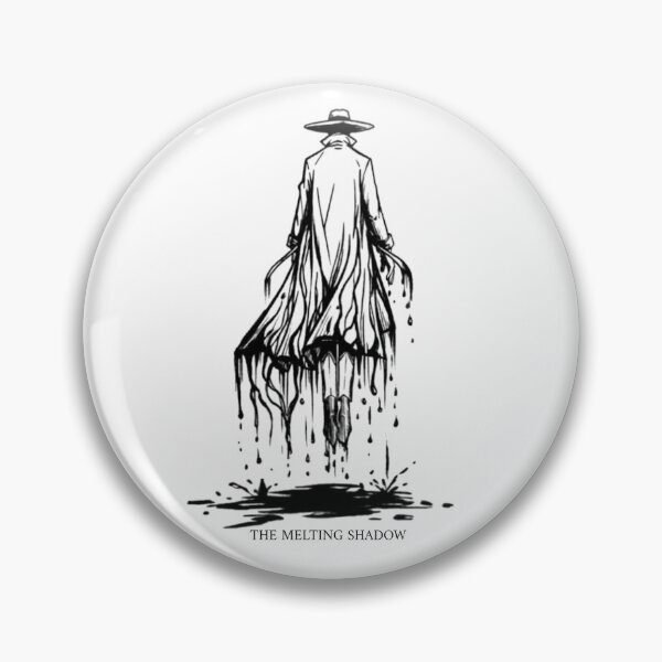 Item preview, The Melting Shadow Floating Detective Noir Sketch designed and sold by VintryOff.