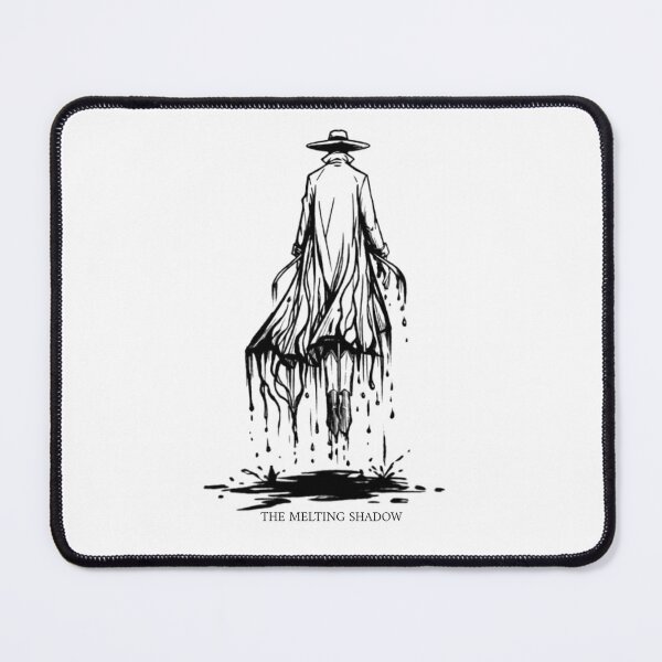 Item preview, The Melting Shadow Floating Detective Noir Sketch designed and sold by VintryOff.