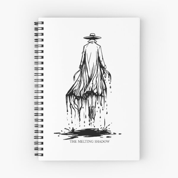 Item preview, The Melting Shadow Floating Detective Noir Sketch designed and sold by VintryOff.