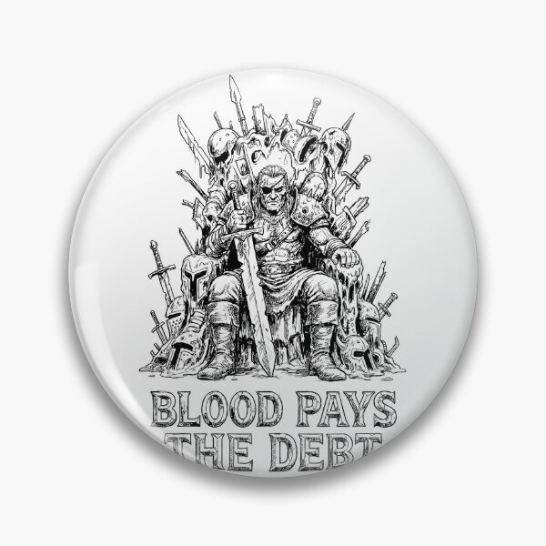 Item preview, Sovereign Warlord Blood Debt - Grimdark  designed and sold by bapupa.