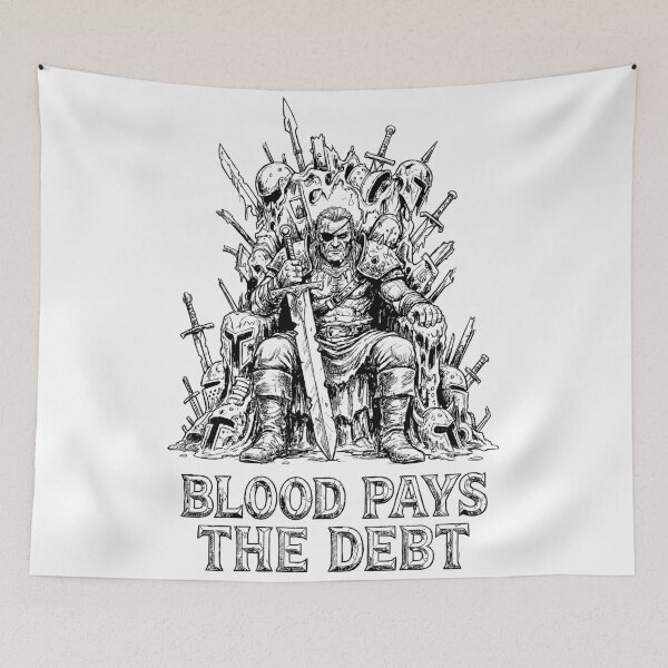 Item preview, Sovereign Warlord Blood Debt - Grimdark  designed and sold by bapupa.