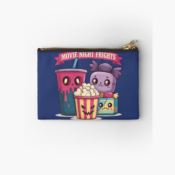 Item preview, Movie Night Frights. Kawaii Spooky Food Characters designed and sold by Anastasiia Yurevych.