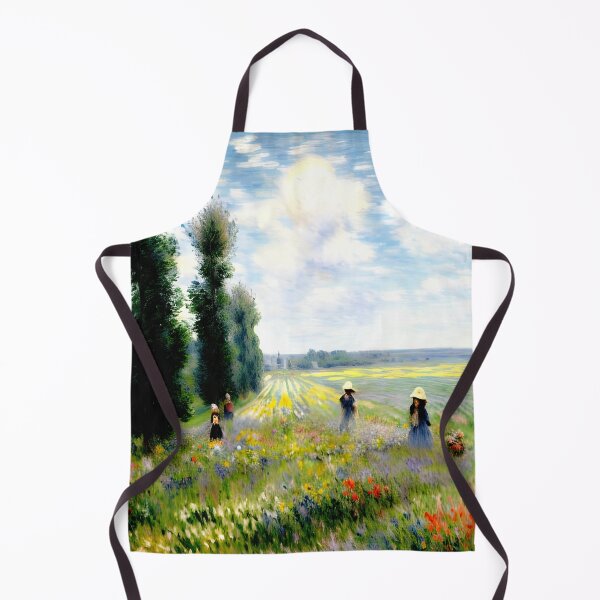 Item preview, Poppy Field at Argenteuil: Impression of Scarlet Blossoms designed and sold by artdesignsnow.