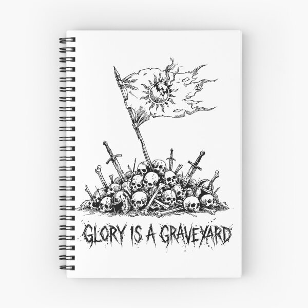 Item preview, Eternal War Glory Is A Graveyard - Grimdark  designed and sold by bapupa.