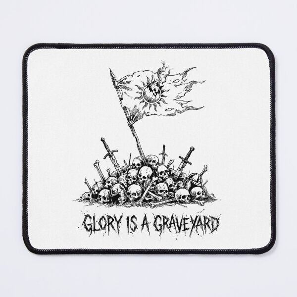 Item preview, Eternal War Glory Is A Graveyard - Grimdark designed and sold by bapupa.