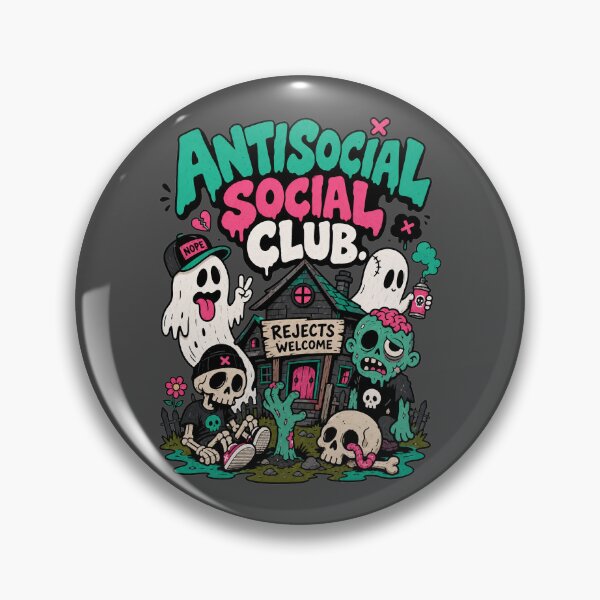 Item preview, Antisocial Social Club designed and sold by BrambleBox.