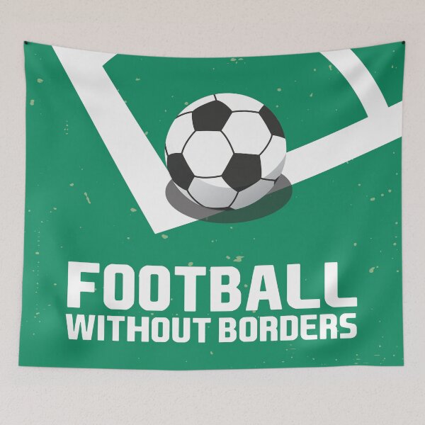Item preview, Football without borders designed and sold by sabinako.