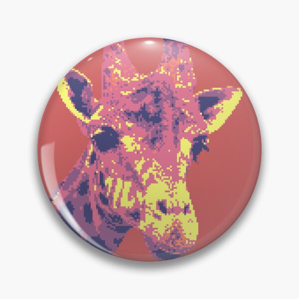 Item preview, Pixelated Giraffe designed and sold by Fire TheMann.