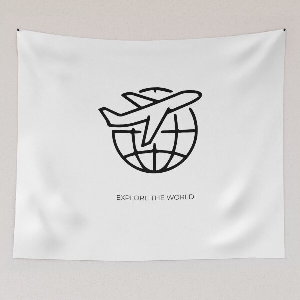 Item preview, Explore The World - Travel Aviation Design designed and sold by onubi.