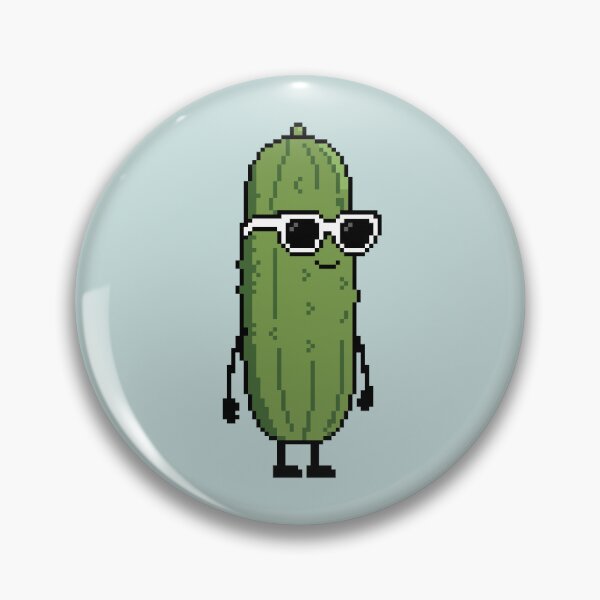 Item preview, Cucumber Pixel designed and sold by White Rim Mates.