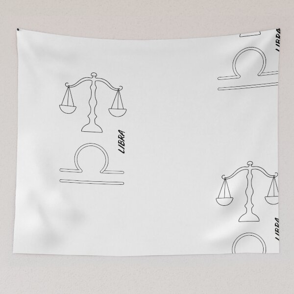Item preview, Libra Zodiac Sign Celestial Scales Astrology Art designed and sold by FANTASYoDarknes.