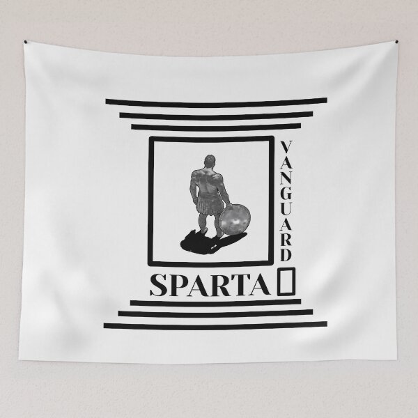 Item preview, Spartan Vanguard Warrior Ancient Greece Minimalist Graphic designed and sold by JEVANStudio.