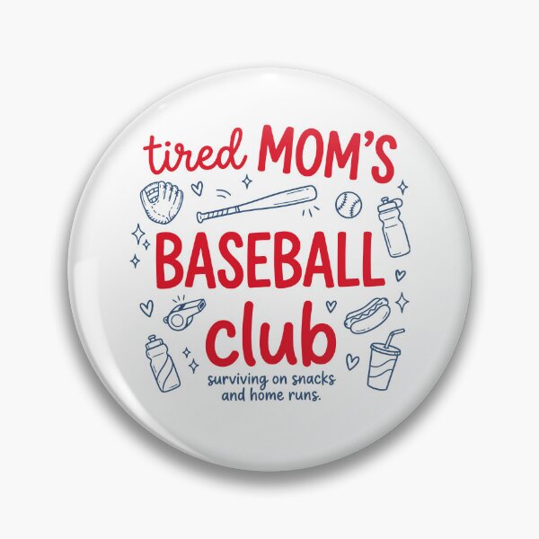 Item preview, Tired Moms Baseball Club designed and sold by archerxhood.