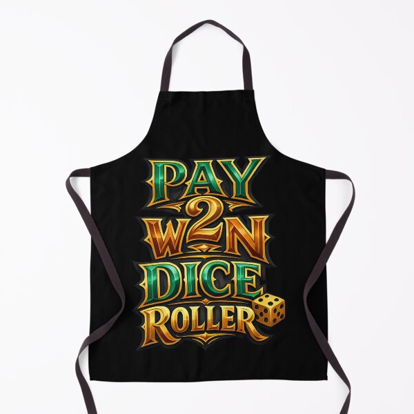 Item preview, Pay 2 Win Dice Roller Funny Gamer Quote designed and sold by TeeTimeTreasure.