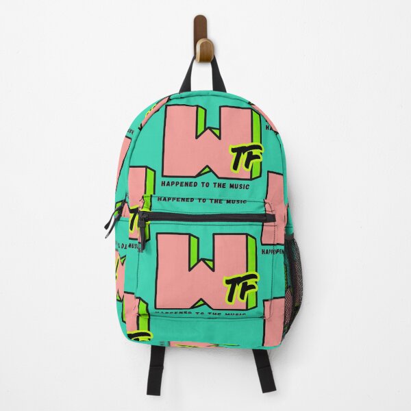 Item preview, WTF Happened To The Music Funny Retro Music TV Lover Design designed and sold by Winetastic-Art.