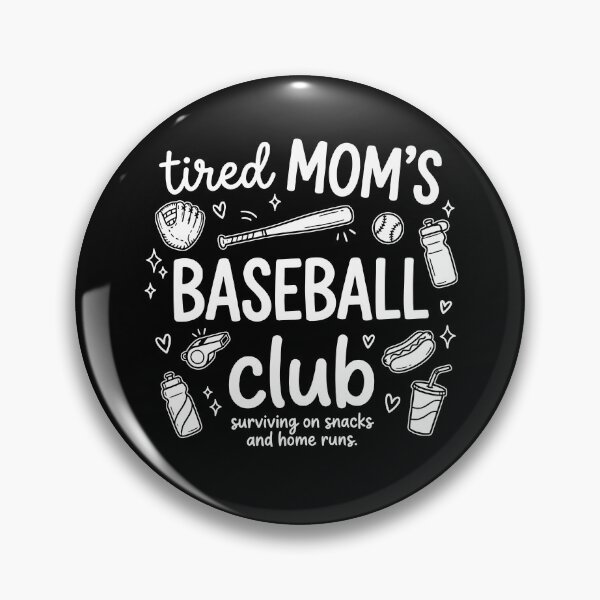 Item preview, Tired Moms Baseball Club designed and sold by archerxhood.