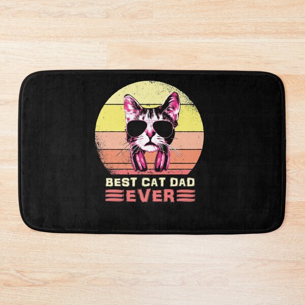 Item preview, Cool Cat Dad Ever Retro Sunglasses Feline Father designed and sold by marke770.