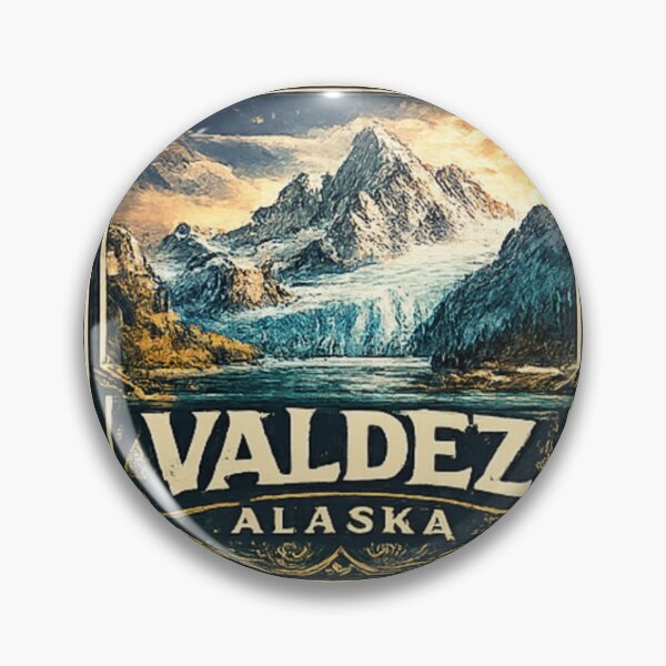 Item preview, Valdez Alaska and mountain camping designed and sold by DamioPolArt.