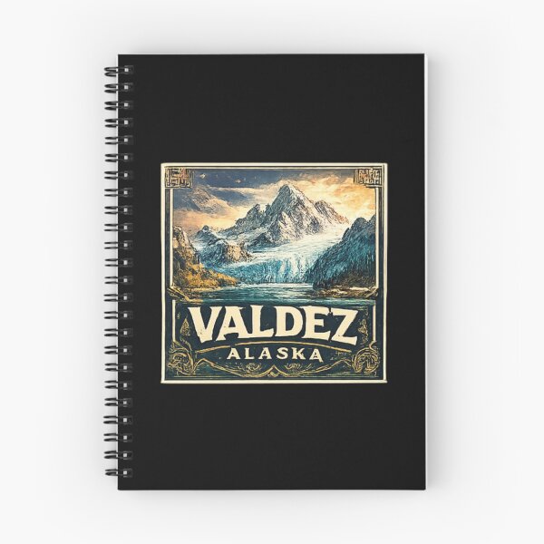 Item preview, Valdez Alaska and mountain camping designed and sold by DamioPolArt.