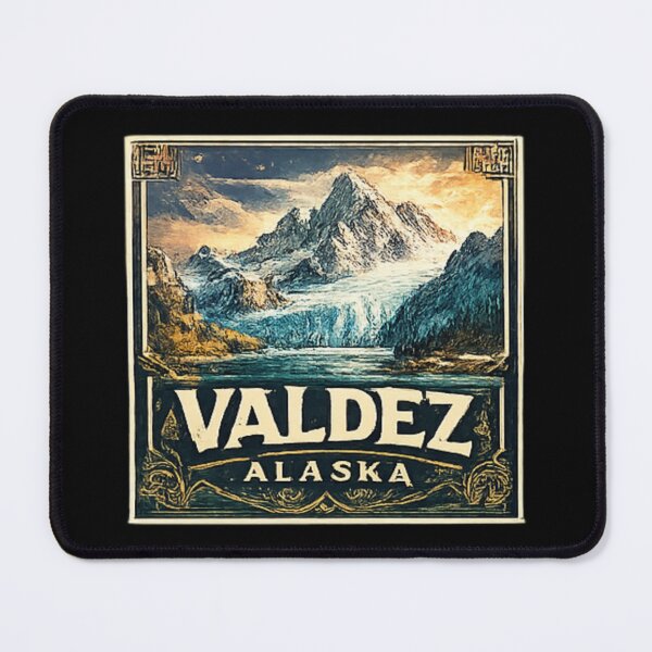 Item preview, Valdez Alaska and mountain camping designed and sold by DamioPolArt.