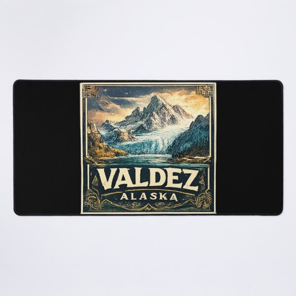Item preview, Valdez Alaska and mountain camping designed and sold by DamioPolArt.