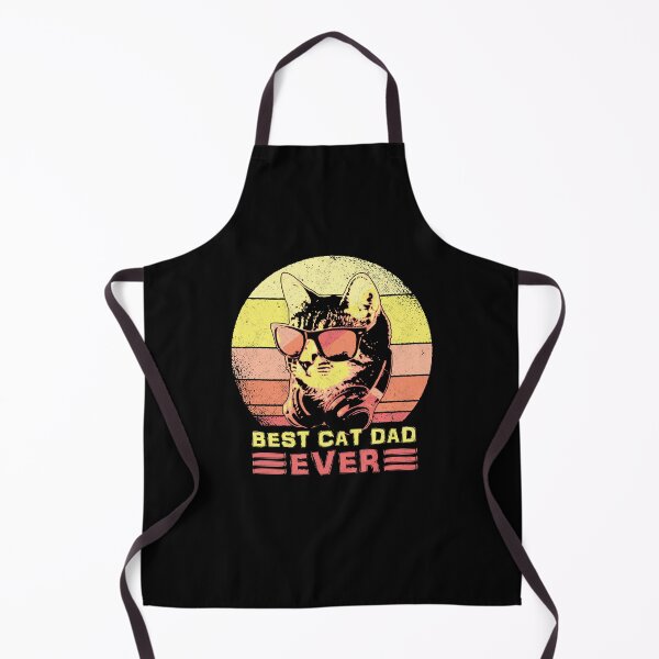 Item preview, Retro Best Cat Dad Ever Sunglasses Cat Lover designed and sold by marke770.