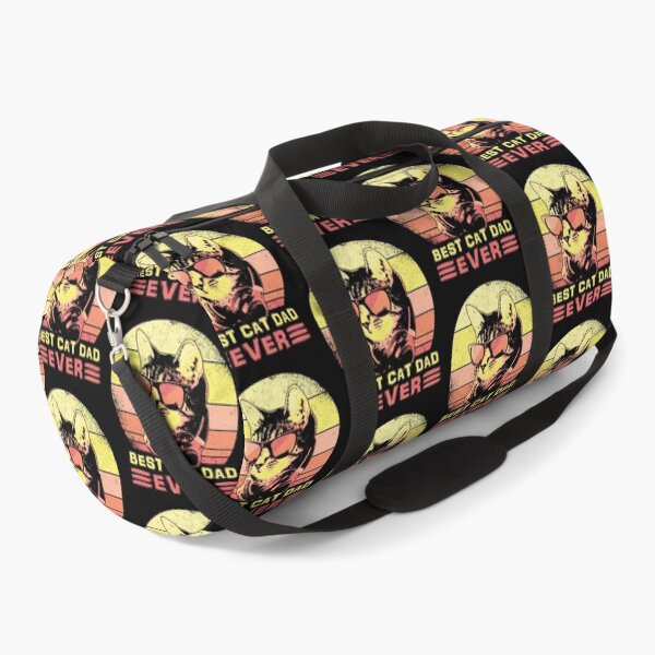 Item preview, Retro Best Cat Dad Ever Sunglasses Cat Lover designed and sold by marke770.