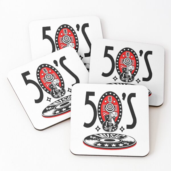 Item preview, 50s Rockabilly Music Sock Hop Retro Rock and Roll Guitar designed and sold by MemphisCenter.