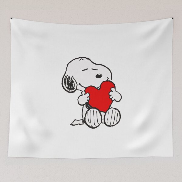 Item preview, Snoopy Hugging Red Heart Love designed and sold by Dimeure-ART.