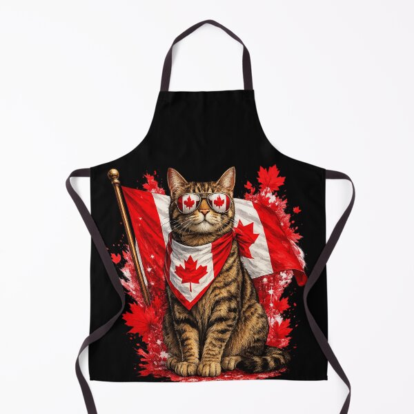 Item preview, Canadian Cool Cat | Canada Flag Shades & Pride designed and sold by GokuCreative .