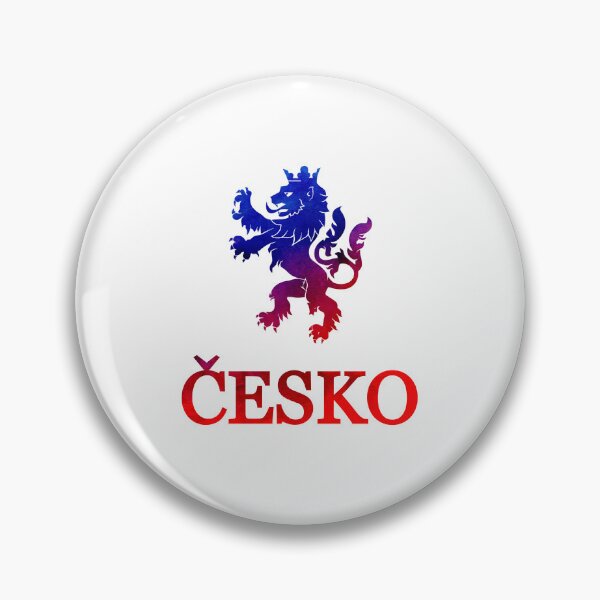 Item preview, Česko red blue designed and sold by VRedBaller.