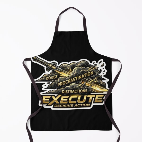 Item preview, Execute Decisive Action Motivational Sticker for Success and Productivity designed and sold by skillifyme.