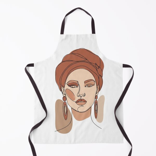 Item preview, Modern Minimalist Woman Portrait designed and sold by TheDenimArt.