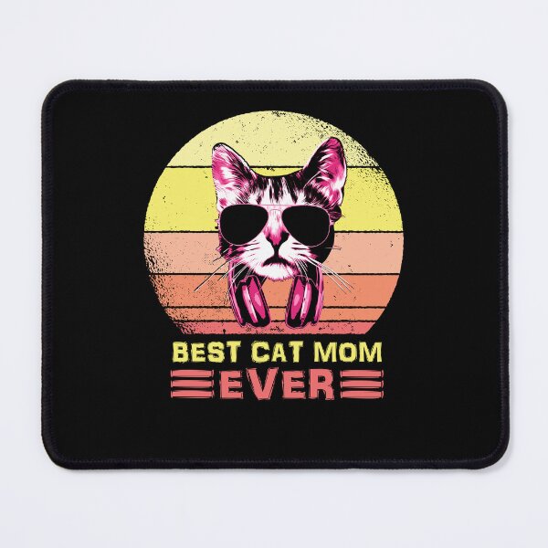 Item preview, Best Cat Mom Ever Retro Sunglasses Cat Lover designed and sold by marke770.