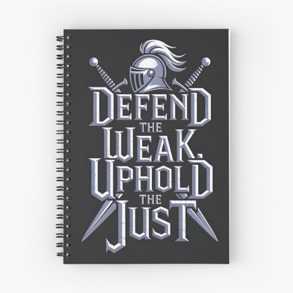 Item preview, Defend the weak Uphold the just designed and sold by Dilwish5.