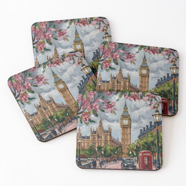 Item preview, London Spring Cityscape designed and sold by POSTERIOCREW.
