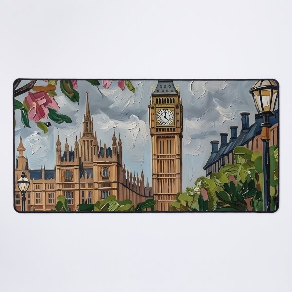 Item preview, London Spring Cityscape designed and sold by posteriocrew.