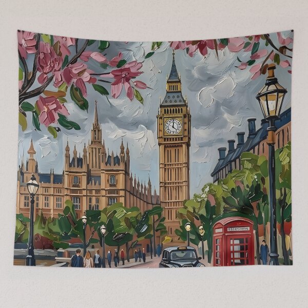 Item preview, London Spring Cityscape designed and sold by POSTERIOCREW.