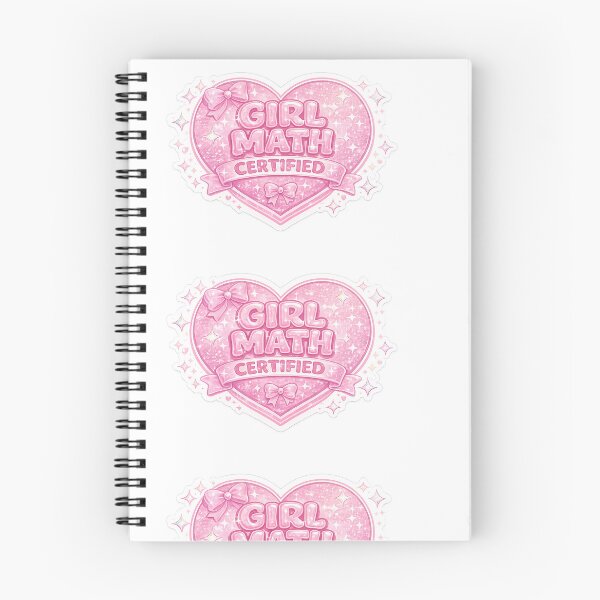 Item preview, Girl Math Certified Sticker designed and sold by PeachMuseStudio.
