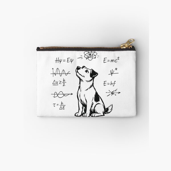 Item preview, Smart Physics Jack Russell Dog - Funny Science Geek Art designed and sold by myforestfog.