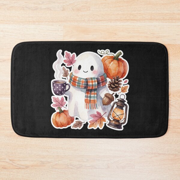 Item preview, Tea Time Ghost | Cozy Autumn Cottagecore designed and sold by AillustriaAK.