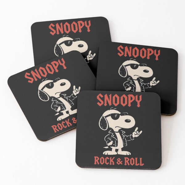 Item preview, Snoopy Rock and Roll Leather Jacket designed and sold by Dimeure-ART.