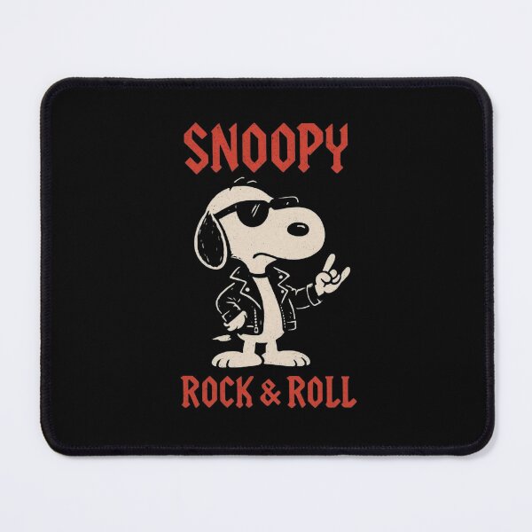 Item preview, Snoopy Rock and Roll Leather Jacket designed and sold by Dimeure-ART.