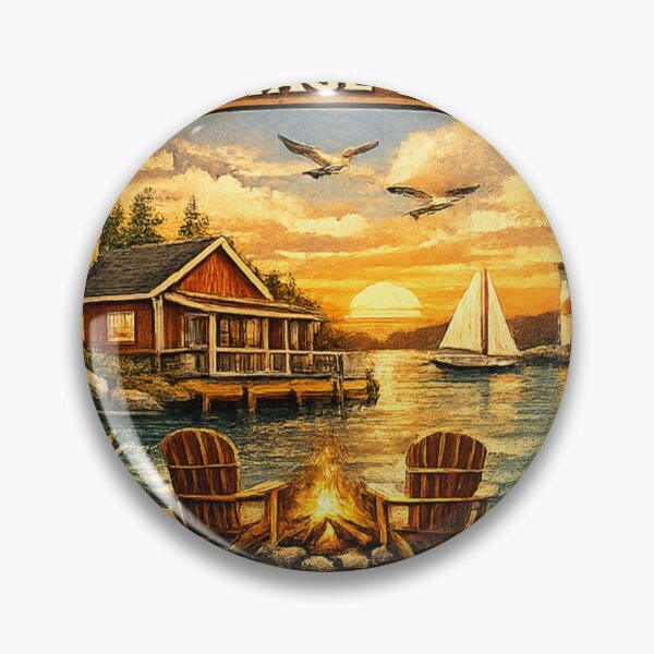 Item preview, Lake ErieTravel Poster designed and sold by greatlakesimage.